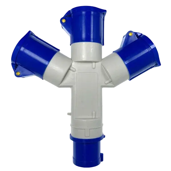 Quest Site Mains 3 way splitter (E0033)