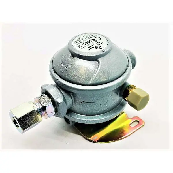 Bulkhead Gas Regulator - 8mm, Straight | Your Caravan Shop