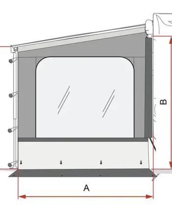 Fiamma Side W Pro Van F45 (07973A02-)
