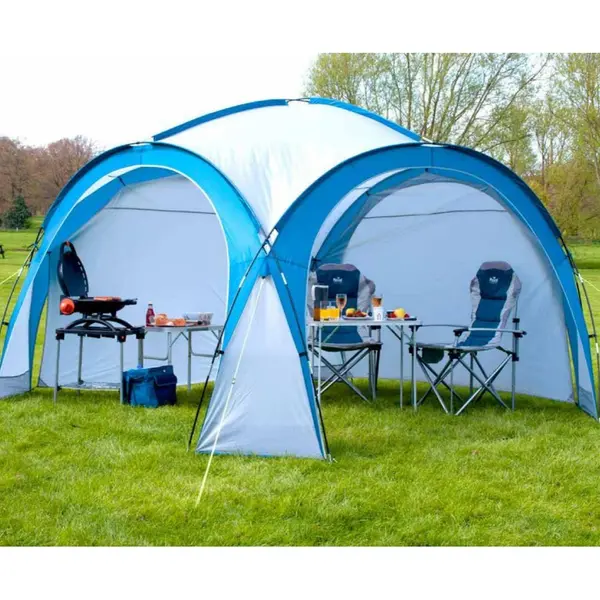 Royal Event shelter UPF30+ Sun shelter 3.5 x 3,5m camping gazebo INC WALLS W530