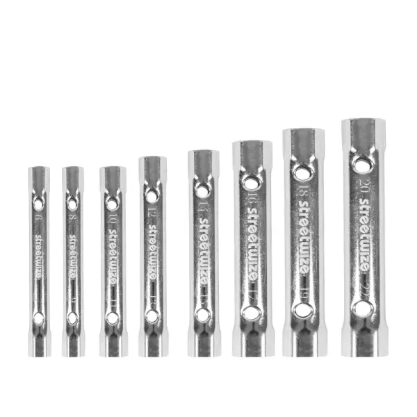 Streetwize 10-Piece Steel Box Spanner Set SWTOOL65