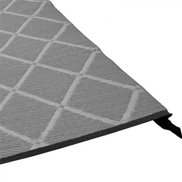 Paradise 2.5m X 7.5m Caravan Awning Carpet Ground Sheet Padded Grey
