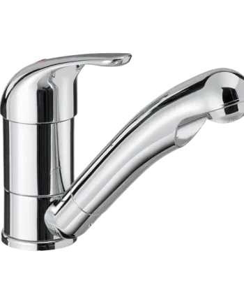 Mixer faucet ceramic KAMA 33mm plus push fit (Chrome) (672-802010PQ)
