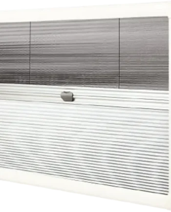 Horrex Duo Plissé 580 x 560 Ducato Blind - White,RAL9016,,, (257.303)