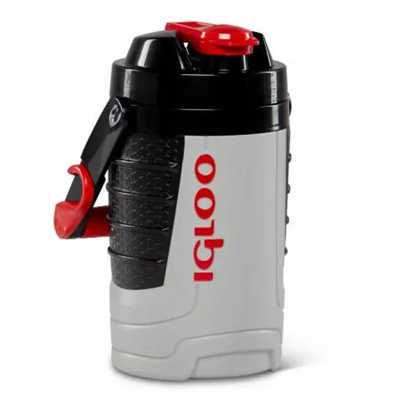 Igloo Drink Bottle Flask Insulated Proformance 1 Quart With Grip Grey / Black