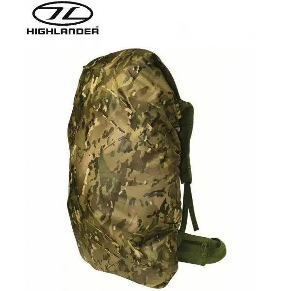 Rucksack Cover HMTC Small 20-30 Litre Military Rain Cover MTP Multicam