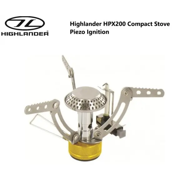 Highlander HPX200 Gas Stove with Piezo Ignition High Performance Cooker