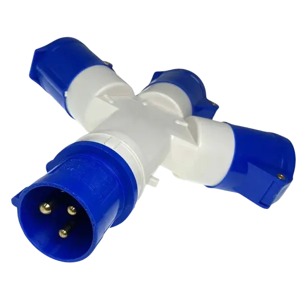 Quest Site Mains 3 way splitter (E0033)