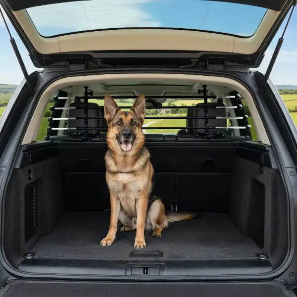 Deluxe Pet Safety Car Hatchback 4x4 Estate Dog Protection Guard Barrier SWDG3