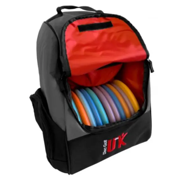 Disc Golf UK Chariot Backpack Rucksack for Frisbee Golf Discs Hold 19 Discs DGUK