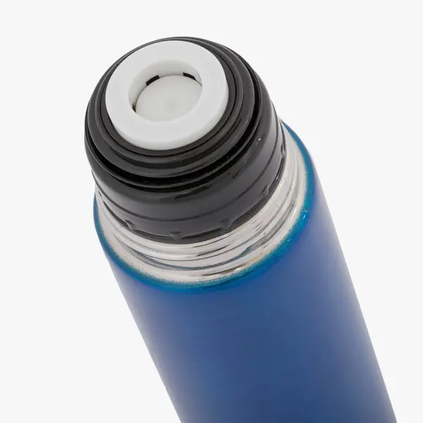 Highlander 500ml Duro Stainless Steel Flask Colour Metallic Blue
