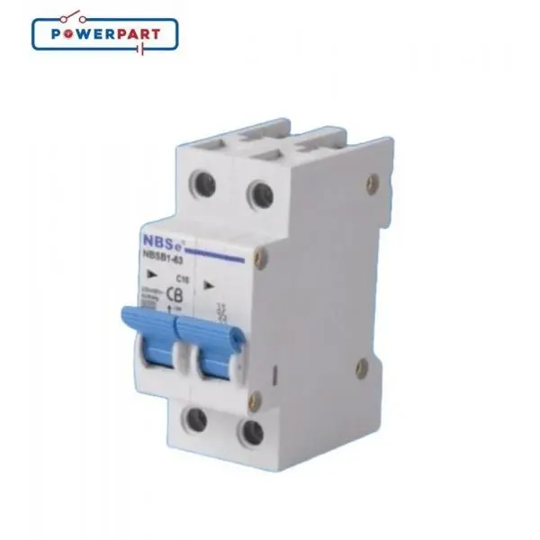Powerpart L62 15amp Double Pole MCB Caravan Motorhome Electrics L215A