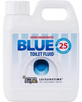 Leisuretime 1L Super Concentrated Blue Toilet Fluid 25 Dose Caravan Motorhome