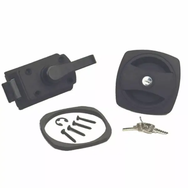Caraloc 640 Left Hand Caravan Door Lock Assembly Complete Interior & Exterior