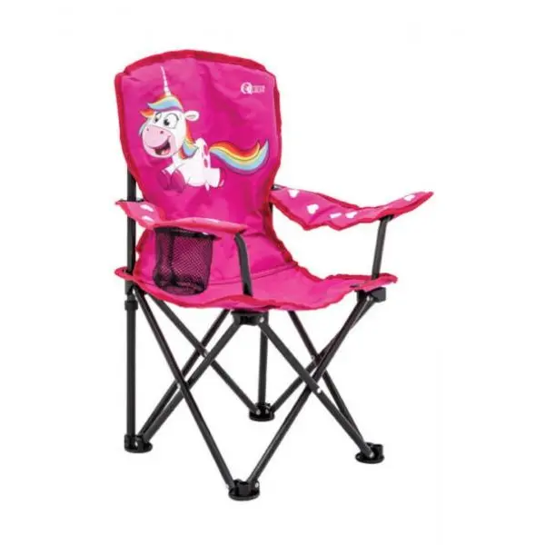 Quest Childrens Fun Unicorn Folding Chair Camping Festivals Caravan 5203U