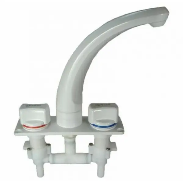Whale Elegance Mixer Tap Unit Long Outlet White RT2007